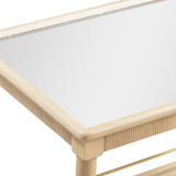 Slosh Bar Cart, Natural