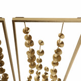 Small Blooms Wall Decor, Gold, Set of 2
