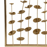 Small Blooms Wall Decor, Gold, Set of 2