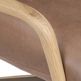Smith Leather Desk Chair, Palermo Cigar by Four Hands-Furniture - Office-High Fashion Home