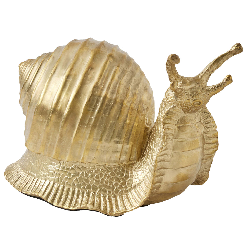 Snail Sculpture, Brass