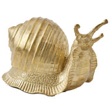 Snail Sculpture, Brass