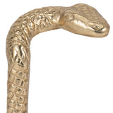 Snake Bookends, Gold, Set of 2-Accessories-High Fashion Home