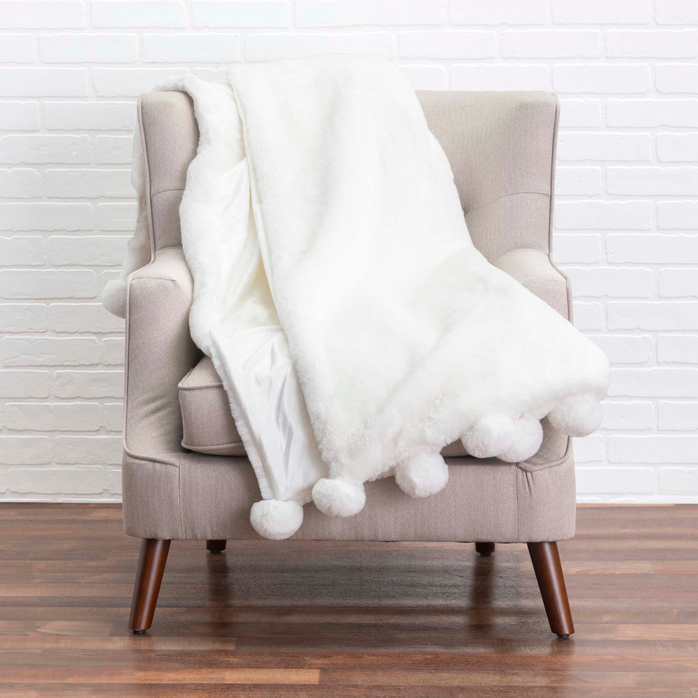 Snow Throw, Ivory