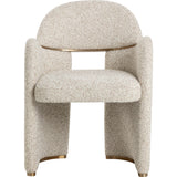 Snowden Dining Armchair, Noah Ecru-Furniture - Dining-High Fashion Home