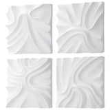 Snowdrift Wall Decor, Set of 4-Accessories-High Fashion Home