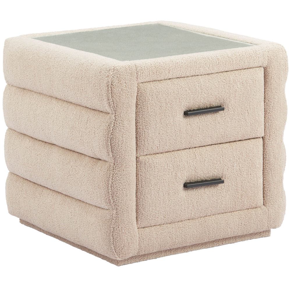 Soffice Nightstand, Beige