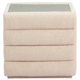 Soffice Nightstand, Beige