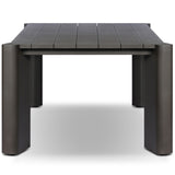 Soho 86" Outdoor Metal Dining Table, Bronze by Four Hands-Furniture - Outdoor-High Fashion Home