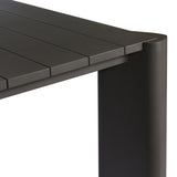 Soho 86" Outdoor Metal Dining Table, Bronze by Four Hands-Furniture - Outdoor-High Fashion Home
