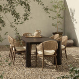 Soho 86" Outdoor Metal Dining Table, Bronze by Four Hands-Furniture - Outdoor-High Fashion Home