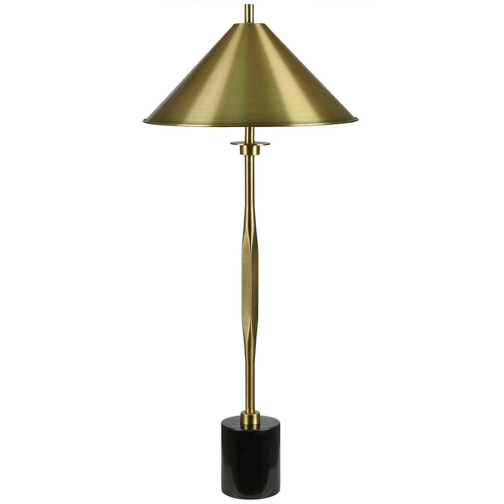 Soho Buffet Lamp, Gold/Black-Lighting-High Fashion Home