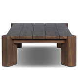 Soho Outdoor Coffee Table, Saddle Brown by Four Hands-Furniture - Outdoor-High Fashion Home