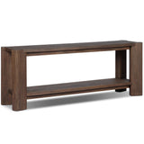 Soho Outdoor Console Table, Saddle Brown-Furniture - Outdoor-High Fashion Home