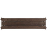 Soho Outdoor Console Table, Saddle Brown-Furniture - Outdoor-High Fashion Home