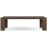 Soho Outdoor Dining Table, Stained Heritage Brown-Furniture - Dining-High Fashion Home