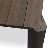 Soho Outdoor Dining Table, Stained Heritage Brown-Furniture - Dining-High Fashion Home