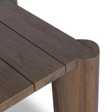 Soho Outdoor End Table, Stained Heritage Brown