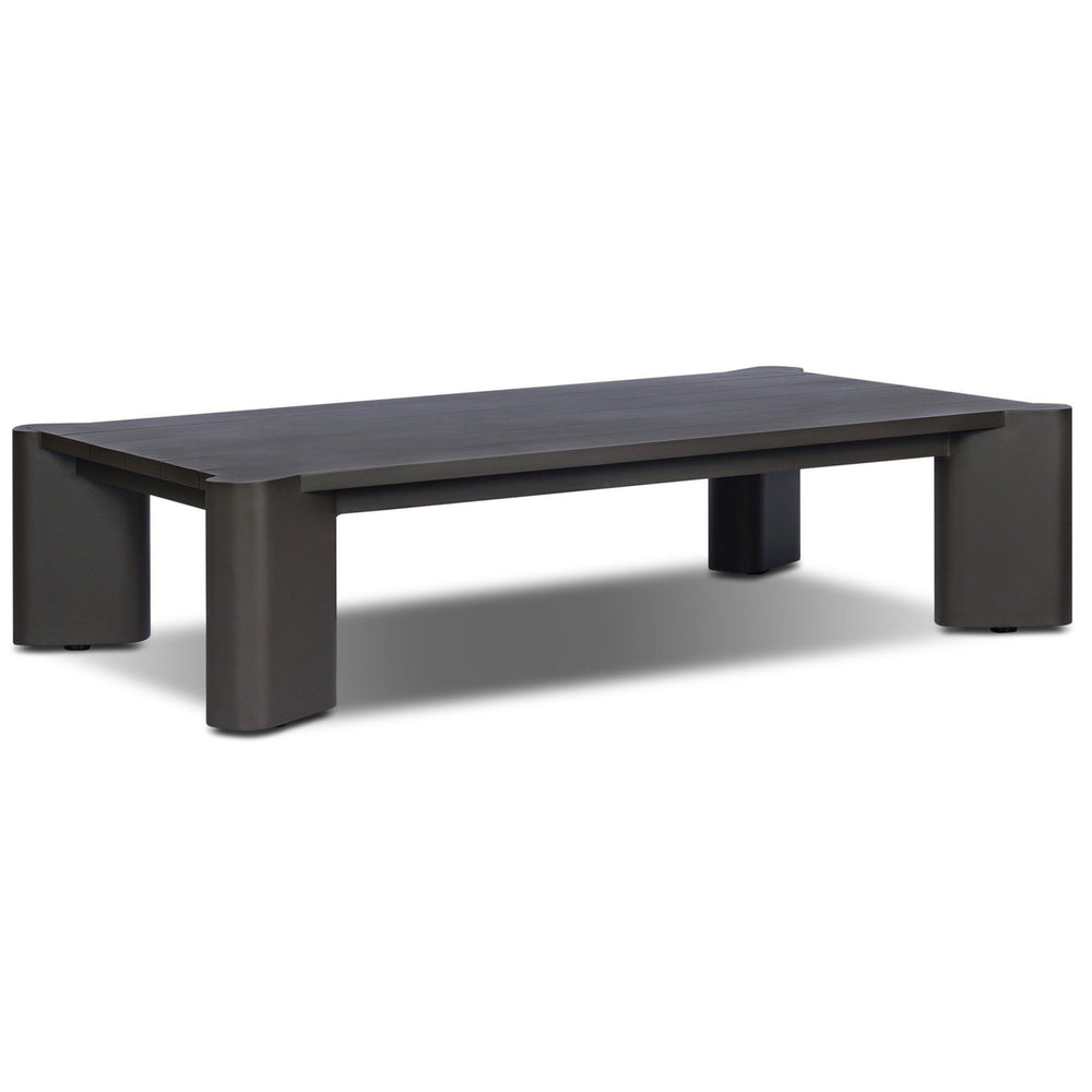 Soho Outdoor Metal Coffee Table, Bronze by Four Hands-Furniture - Outdoor-High Fashion Home