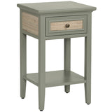 Solace Accent Table, Green-Furniture - Accent Tables-High Fashion Home