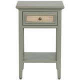 Solace Accent Table, Green-Furniture - Accent Tables-High Fashion Home