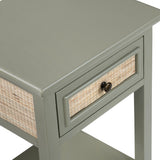 Solace Accent Table, Green-Furniture - Accent Tables-High Fashion Home