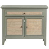Solace Cabinet, Green-Furniture - Storage-High Fashion Home