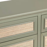 Solace Sideboard, Green-Furniture - Storage-High Fashion Home