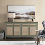 Solace Sideboard, Green-Furniture - Storage-High Fashion Home