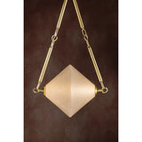 Solara Pendant, Vintage Polished Brass