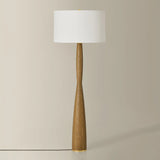 Somers Chase Floor Lamp, Aged Brass