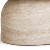 Sonia Outdoor Coffee Table, Travertine