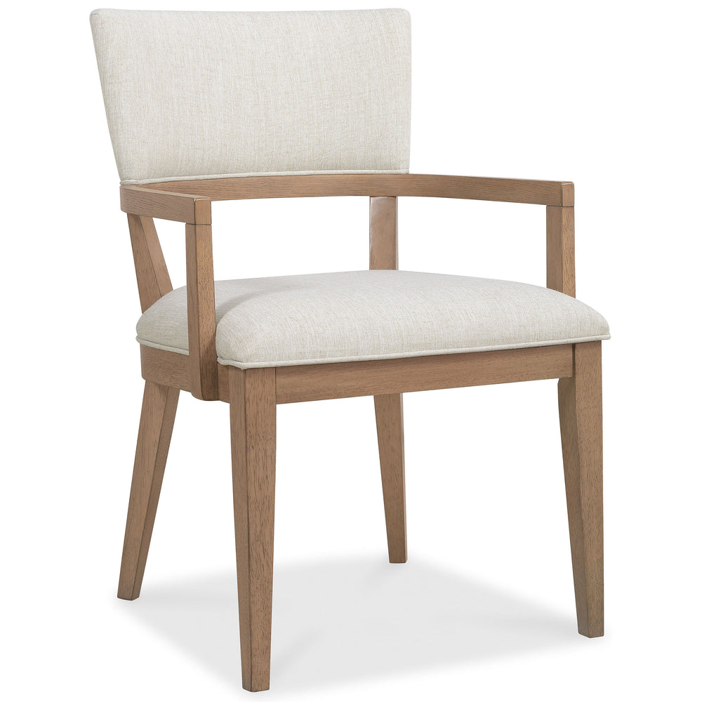 Sonnet Upholstered Dining Chair, Savile Oatmeal, Set of 2-Furniture - Chairs-High Fashion Home