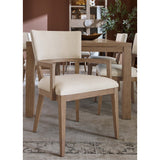 Sonnet Upholstered Dining Chair, Savile Oatmeal, Set of 2-Furniture - Chairs-High Fashion Home