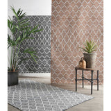 Sonora Outdoor Rug, Terracotta/Ivory