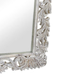 Sophia Floor Mirror, White-Accessories-High Fashion Home