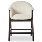Sora Counter Stool, Fiqa Boucle Cream