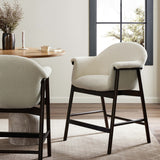 Sora Counter Stool, Fiqa Boucle Cream