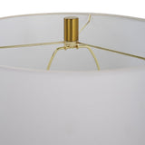 Sora Table Lamp, Dark Green-Lighting-High Fashion Home