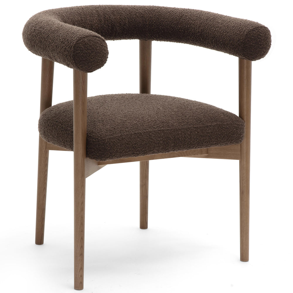 Spara Dining Chair, Chocolate Brown-Furniture - Dining-High Fashion Home