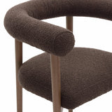 Spara Dining Chair, Chocolate Brown-Furniture - Dining-High Fashion Home