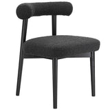Spara Side Chair, Black-Furniture - Chairs-High Fashion Home