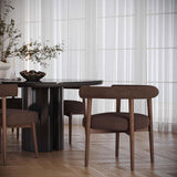 Spara Side Chair, Chocolate Brown-Furniture - Chairs-High Fashion Home