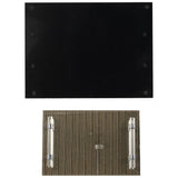 Sparkly Glass Trays, Gold-Accessories-High Fashion Home