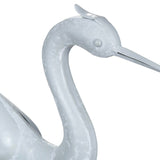 Sperry Crane Statue 1, White-Accessories-High Fashion Home