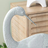 Sperry Crane Statue 2, White-Accessories-High Fashion Home