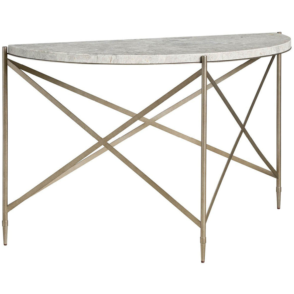 Spier Console Table, stone-Furniture - Accent Tables-High Fashion Home