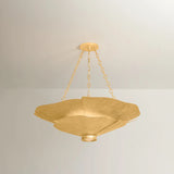 Spring Valley Chandelier, Vintage Gold Leaf