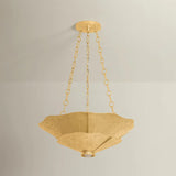 Spring Valley Pendant, Vintage Gold Leaf