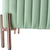 Square Ottoman, Seafoam